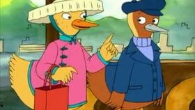 鸭子侦探图片,揭秘神秘案件的鸭界福尔摩斯